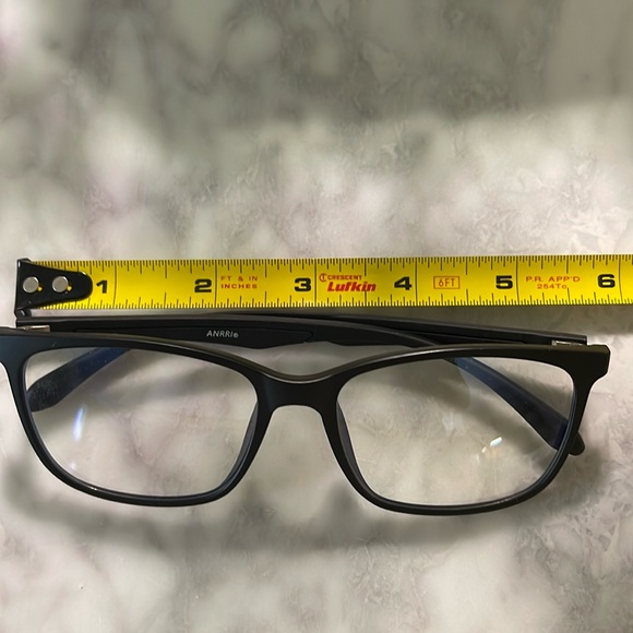 ANRRI Blue Light Blocking Glasses - matte black, case included, like new - Picture 4 of 16